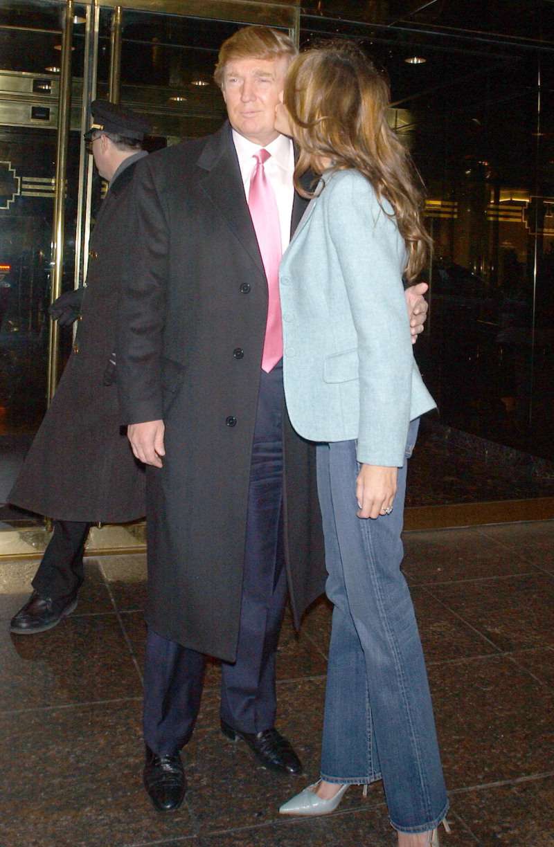 Melania and Donald Trump