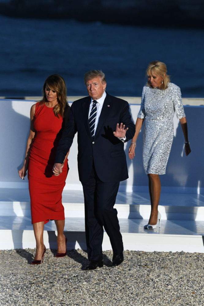 Too Rich For Our Blood! Melania Trump Blew Over $27,000 On Outfits In Just One Day For G7 SummitToo Rich For Our Blood! Melania Trump Blew Over $27,000 On Outfits In Just One Day For G7 Summit