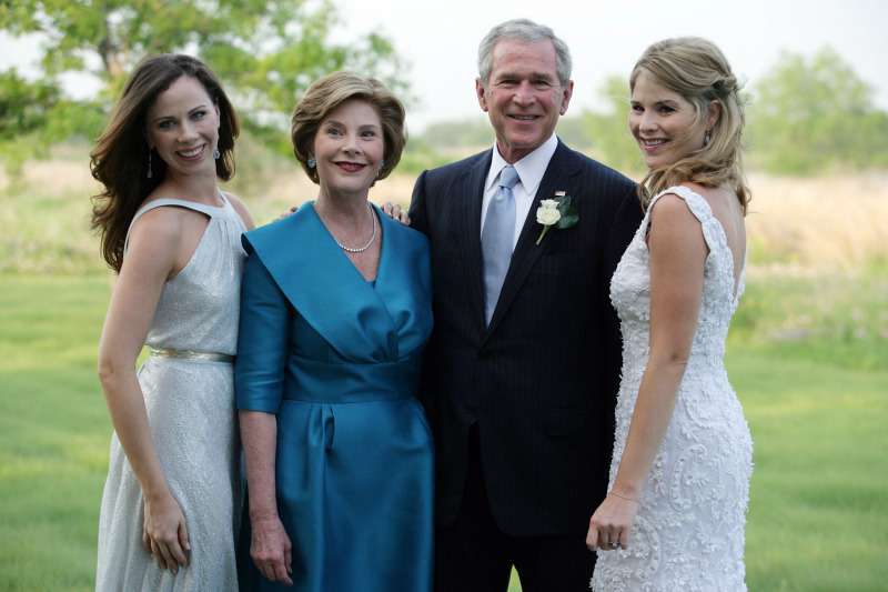Happy Bride Barbara Bush Looked Stunning In Her 3 Wedding-Weekend Dresses