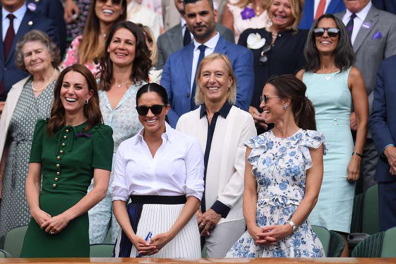Seemed Wrong! Meghan Markle Swiftly Left Kate & Pippa Middleton Behind After Serena's Match At Wimbledon