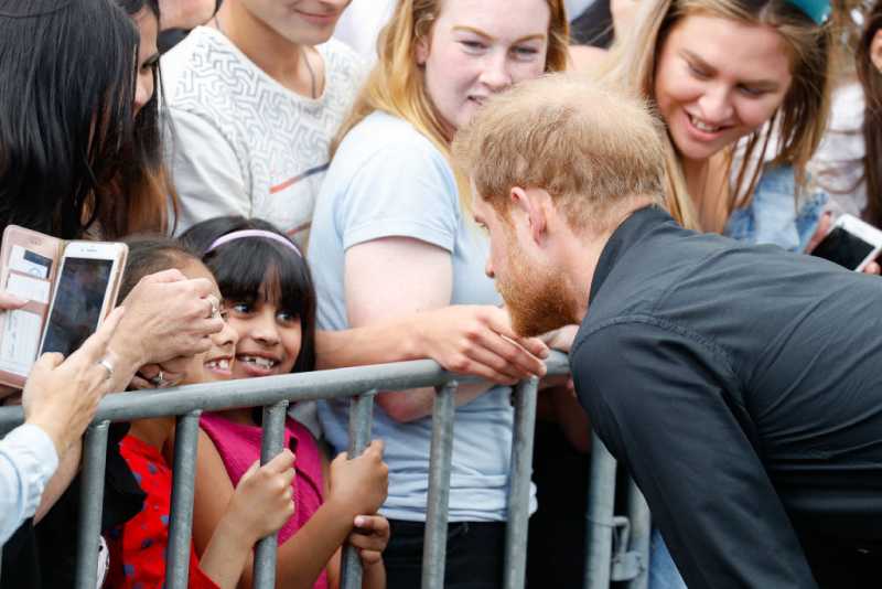 She'll Do It Her Way: Meghan Markle Plans To Raise Her Children Differently Than Kate Middleton, Reports SayPrince Harry, Duke of Sussex talking to young girl at the official walkabout on October 31, 2018 in Rotorua, New Zealand
